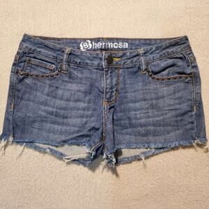 BULLHEAD HERMOSA RAW HEM SHORTS SZ 9